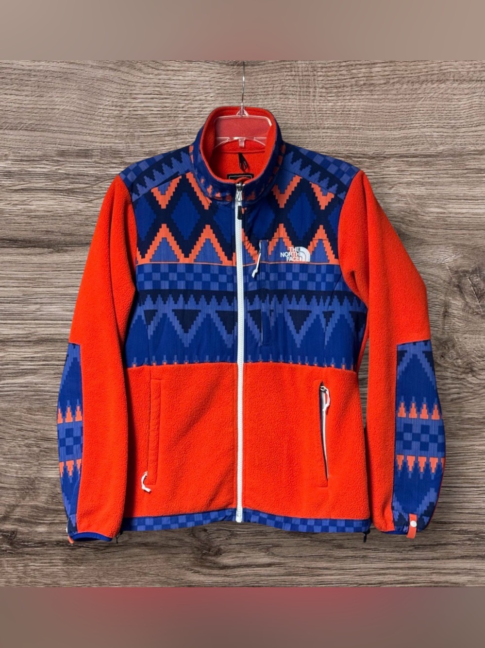 EUC Rare vintage The North Face Polartec Alpine zip-up fleece jacket SZ M